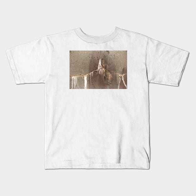 Leaking concrete 6 Kids T-Shirt by textural